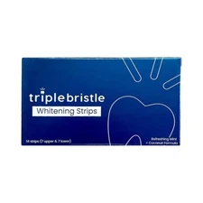 Triple Bristle Teeth Whitening Strips for Adults | Sensitive Teeth Friendly