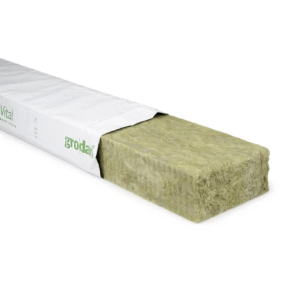 Grodan Vital tappetino di lana di roccia 100 x 15 x 7,5 cm lastra tappetino di coltivazione idroponica grow