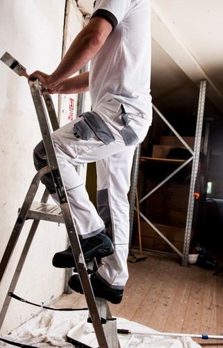 Portwest Herren Maler Pro Hose Cargo Dekoration Kniepolster Taschen Arbeitssicherheit - Bild 5 von 15