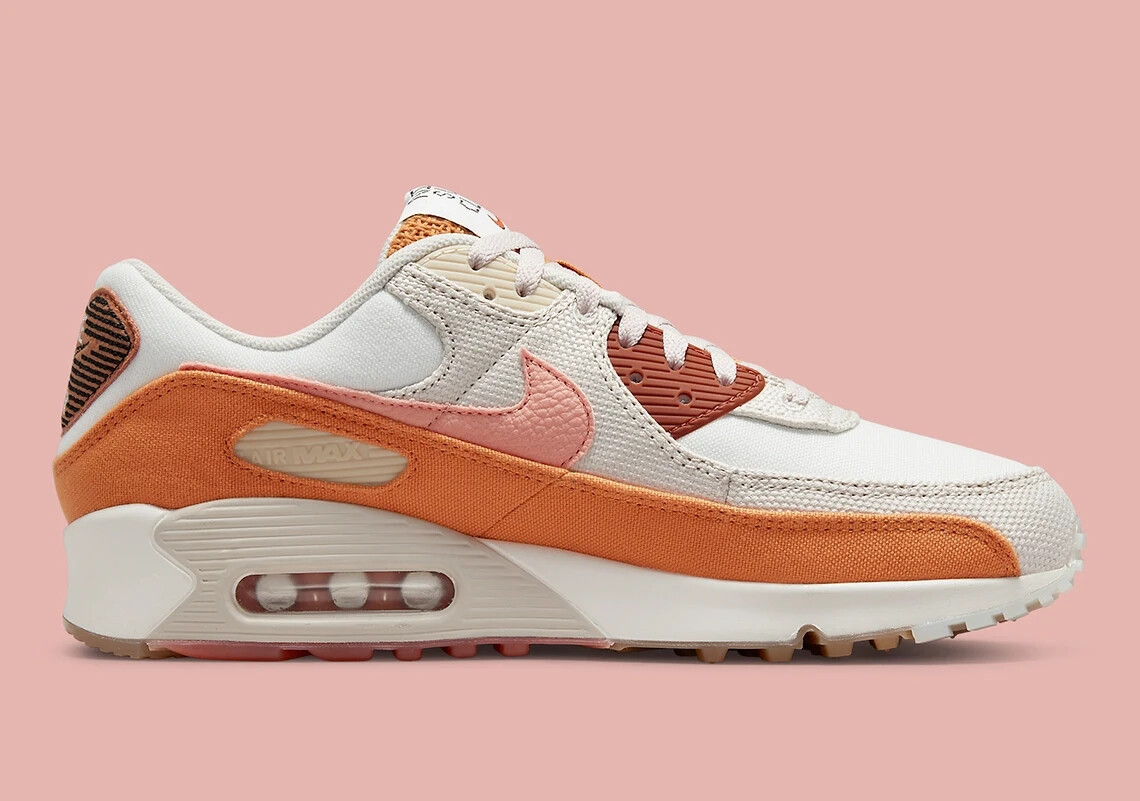 NEW Nike Air Max 90 Se Sail/LT Madder Root Dm0036-100 Men's Size