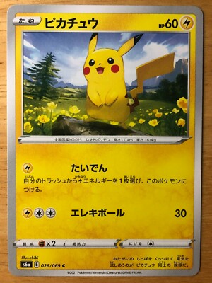 2021 ピカチュウ Eevee Heroes 026/069 PSA10 Pikachu Pokemon 2021 s6a Eevee Heroes Japanese 026/069 NM | eBay