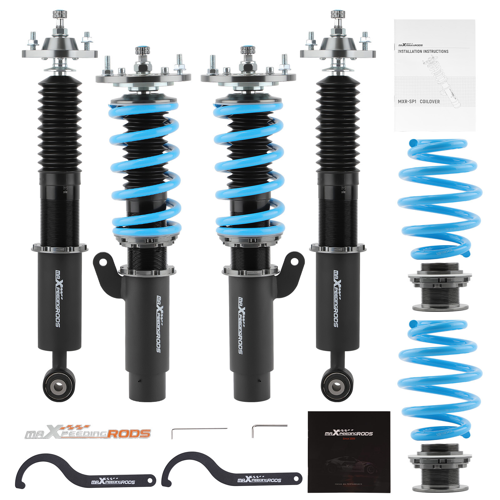Full Coilovers For BMW 3 E46 Saloon 320i 325i 328i 330i 318d 320d 330d 1998-2005
