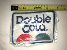 Vintage 1970 Double Cola Soda Patch Shirt Jacket Sign Evansville Coke Pop Coat