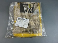 River City Garments 200BPM Classic Rain Bib Overalls, Medium, Yellow - NEW Su...