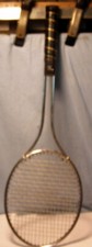   Very Lightweight TENNIS RACQUET - With S on it - SPAULDING  - real nice  