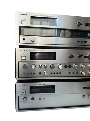 SONY TAN-8550 Amplifier TAE-8450 Preamplifier ST-5950 SD TUNER