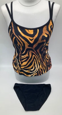 ALBA MODA Tankini Gr. 36 C-Cup braun schwarz neu ohne Etikett - Bild 1 von 4