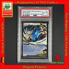PSA 8 - TRUE GRIT SCORE DRAGONBALL Z T PR QUEST SCAVENGER HUNT #A1 NM/W17