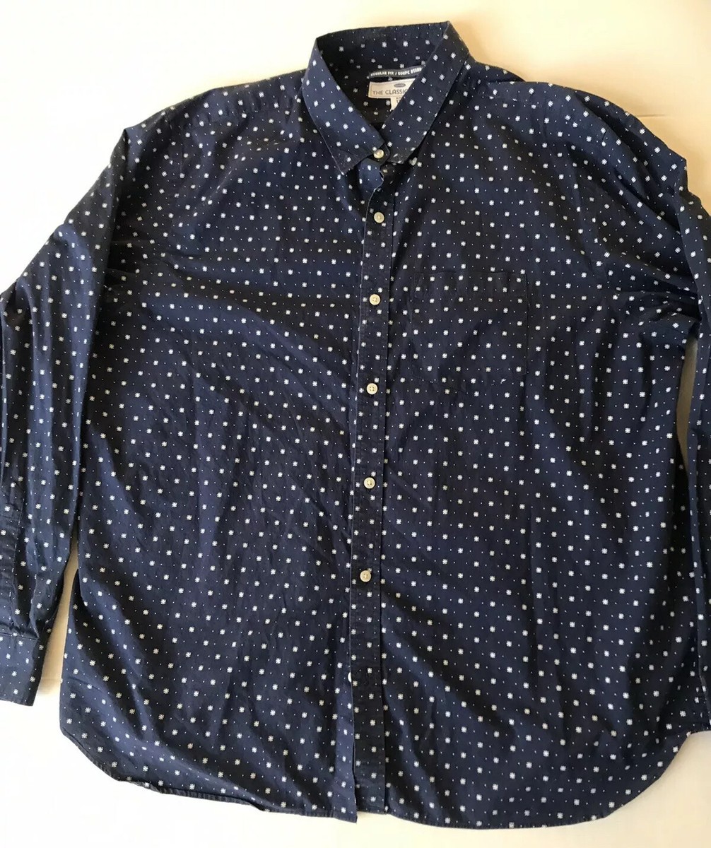 3*8様 Regular Collar Over Classic Shirt Old Navy The Classic Shirt Mens Long Sleeve Collared Button Down