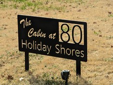 Custom Personalized Address Yard Stake Sign