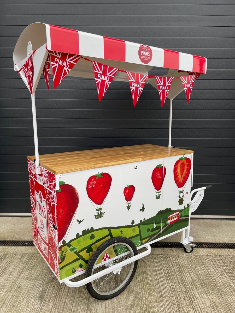 Vending Cart, Mobile Bar, Pop up Bar, Mobile Coffee, Coffee Bar, Champagne  Cart