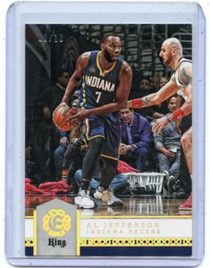 2016-17 Excalibur #72 Al Jefferson Pacers