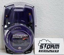 Monster Digital Prolink FIREWIRE Cable 4/6 Pin 7' FL400-4/6-7 600394-0