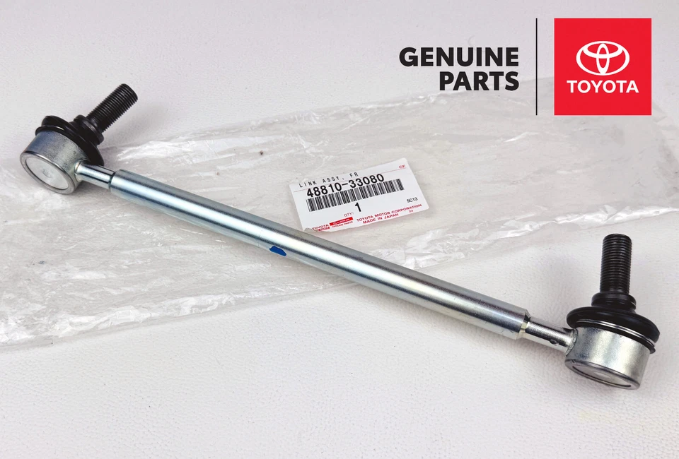 Eslabón estabilizador delantero izquierdo genuino Lexus ES350 2010-2012 nuevo OEM 48810-33080 Foto 2 de 4