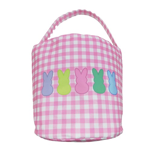 Aviski 4-Pack Easter Egg Hunt Bags - Felt Tote Bags With Handles, Easter Bunny Gift Bags, 12x7.8x6.8 Inches - View #7