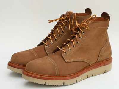 Allen Edmonds Park City Cap Toe Weatherproof Men's Suede Boots Size 10 D 