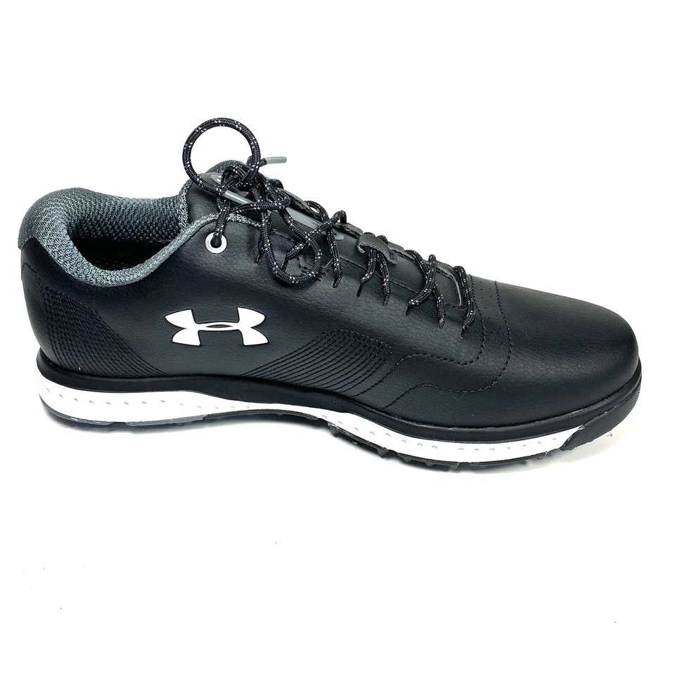 安德玛高尔夫鞋男式 8 黑色运动鞋 UA Fade RST 3 3023330-001 — 第 2/4 张图片