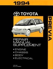 1994 Toyota Previa Factory Shop Service Manual