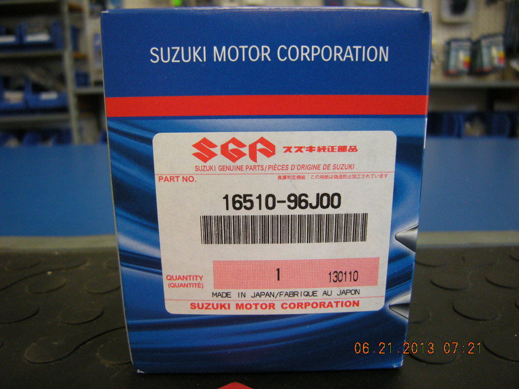 Suzuki Outboard Four Stroke Oil Filter 16510-96J10 | eBay