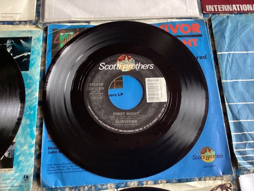 80's Pop/Rock 7" VINYL Lot(12) Sting, Tikaram, Loggins, Go-Go's, Chicago, Huey - Picture 7 of 14