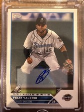 2023 Topps Pro Debut - Felix Valerio #PD-55 Autographs (AU, RC)