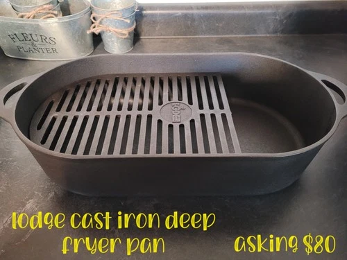 Vintage Lodge Cast Iron Pans