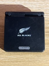 Nintendo Game Boy Advance SP Console All Blacks Edition New Zealand Exclusive