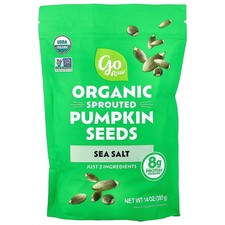 Organic Sprouted Pumpkin Seeds, Sea Salt, 14 oz (397 g) 22.42 per gallon