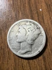 1918-D Mercury Dime - Actual Silver Coin Shown Good Shape Same Day Ship Free FM