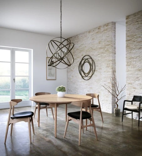 Capital Lighting 4234 Axis 4 Light 23"W Cage Pendant - Picture 7 of 9