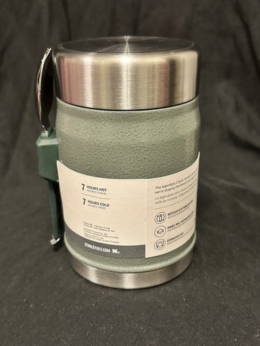 Stanley 14oz Classic Food Jar And Spork Green - Picture 3 of 6