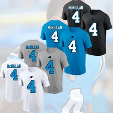 HOT SALE! Tetairoa McMillan #4 Carolina Panthers Name & Number S–5XL for Fan