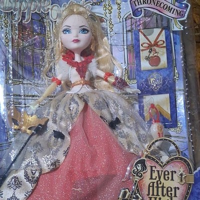 EVER AFTER HIGH THRONE COMING APPLE WHITE DOLL DAUGHTER OF SNOW WHITE EAH