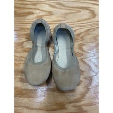 Dansko Kristen Women's Beige Leather Slip On Ballet Flats Size US 7/EU 38 B88