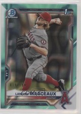 2021 Bowman Draft Chrome Aqua Lava Refractor /199 Landon Marceaux #BDC-115 0o6v