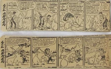 Vintage 1948 LI'L ABNER Newspaper Comic Strips