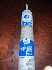 GE Silicone Caulk All Purpose Window  Door - Clear, Pack of 1