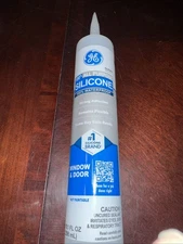GE Silicone Caulk All Purpose Window & Door - Clear, Pack of 1