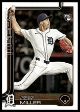 Ryan Miller RC 2025 Topps Update #US317 Detroit Tigers