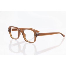 Romco 4 1/2 - 5 3/4 Brown Vintage Eyeglasses FRAMES ONLY - GOOD CONDITION