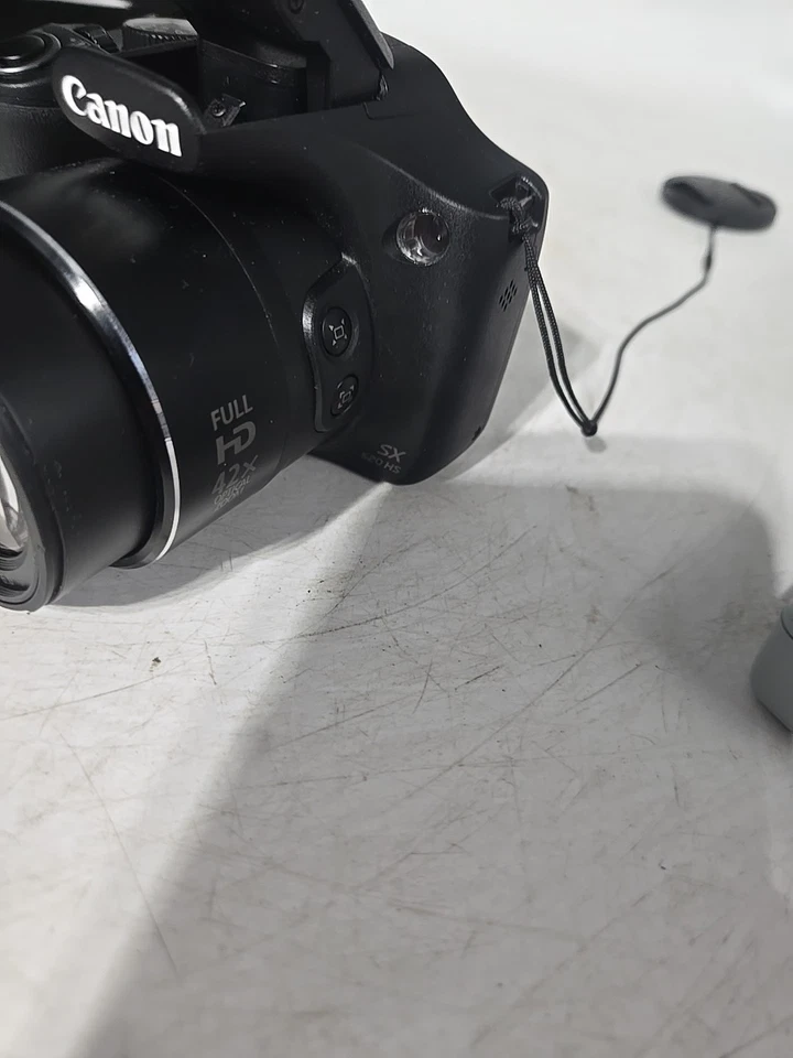 佳能 PowerShot SX520 HS 黑色 数码相机 带电池充电器包 [已测试] — 第 4/4 张图片