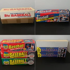 1988 -1993 Topps Baseball Card Complete Sets Lot  (2) 88 (3) 89,90 (2) 91, 92,93