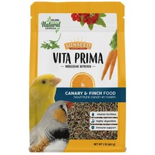 Sunseed Vita Prima Canary  Finch Food 2 Lb Seed 2Lb