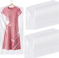 Dntorx KleidersäCke 20 StüCk, Transparent, 120 X 60 Cm