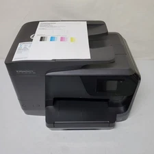 HP Officejet Pro 8715 Color Inkjet Printer NO INK Low Use 4.3K Pages All-In-One