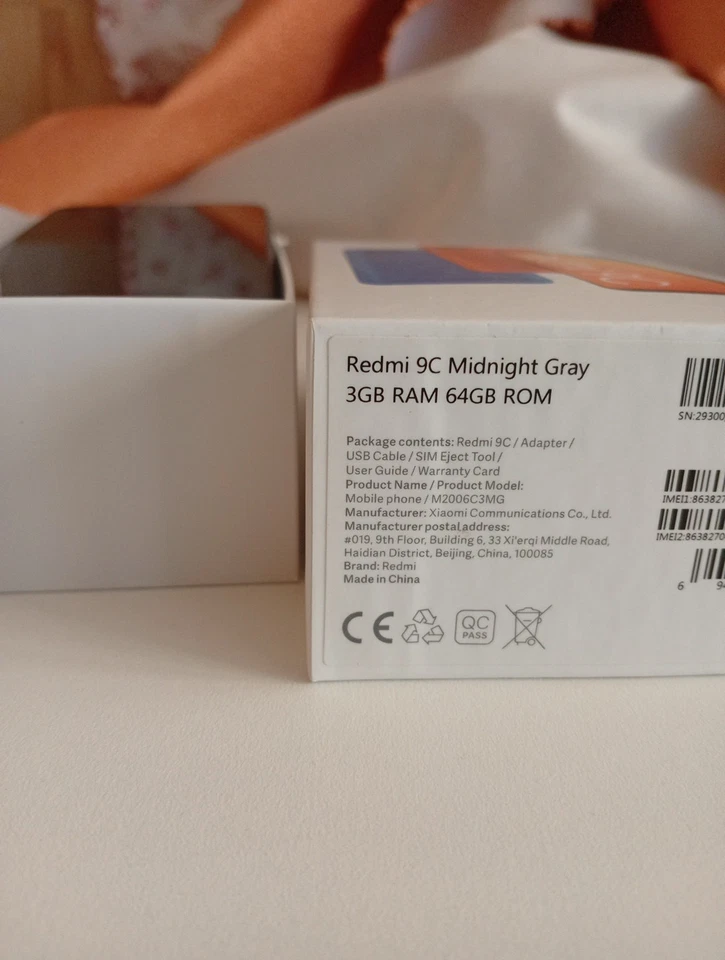 Smartphone Xiaomi Redmi 9c NFC Nero Dual SIM  3GB Di RAM 64GB ROM  - Immagine 3 di 3