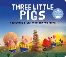 Three Little Pigs: A Favourite Story in Rh... by Susan Sandvig Walker Board book