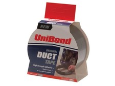 Unibond - Duct Tape Silver 50mm x 25m - 1418606 / 1667753 0.44 per metre