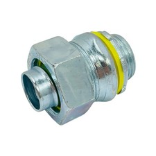 Qty 17 Hubbell 3403-8 3/4  Liquidtight Straight Connector Uninsulated NEW 