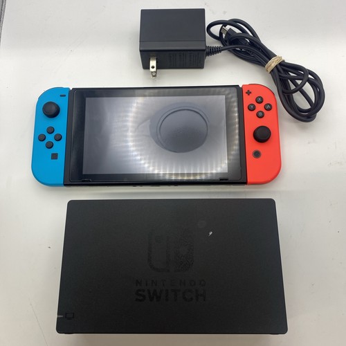 NINTENDO SWITCH HANDHELD - HAC-001 WITH DOCK AND CHARGER (P21030399)